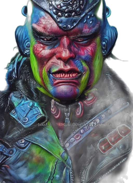 face, creature, mask, photorealistic transparent PNG cut-out