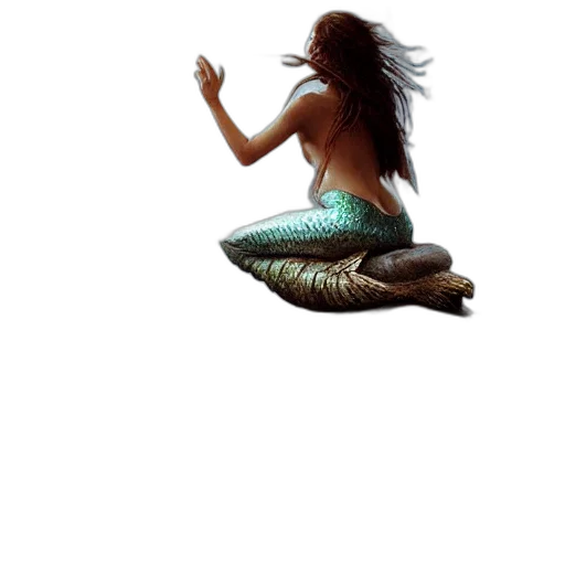 creature, hair, jewelry, animal, pixel art, concept art, photorealistic, 3d render transparent PNG cut-out