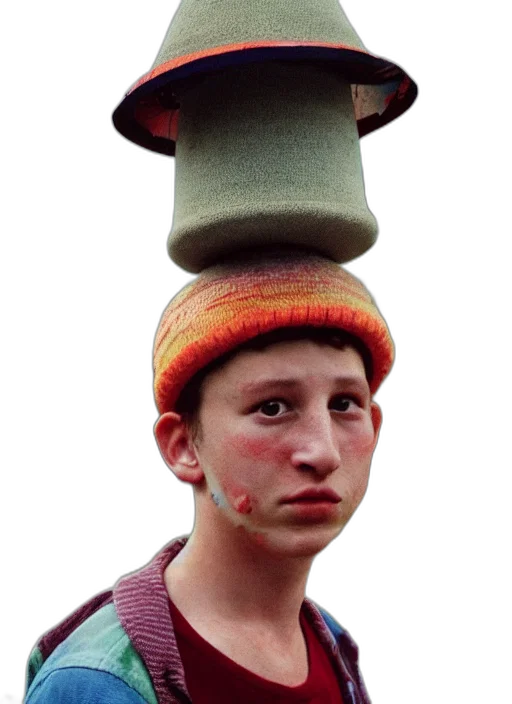 hat, face, crown, staff, photorealistic, detailed, color, analog transparent PNG cut-out