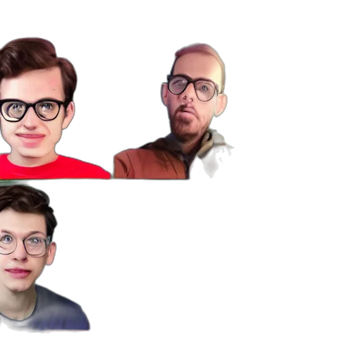 staff, face, concept art, 3d render transparent PNG cut-out