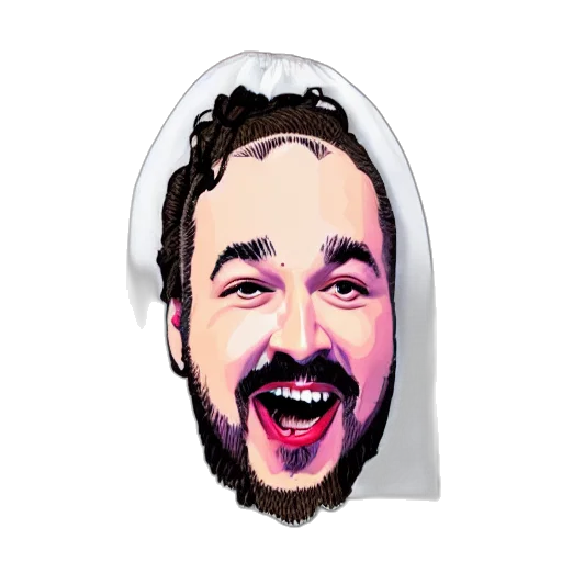 face, mask, hat, jacket transparent PNG cut-out