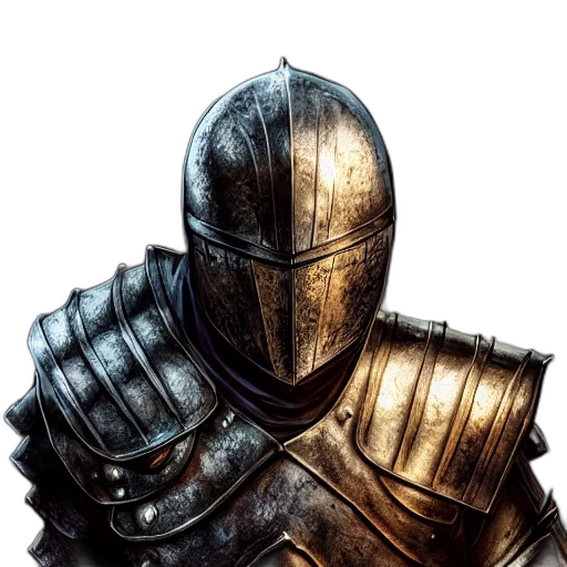 sword, mask, weapon, face, fantasy art, concept art, photorealistic, 3d render transparent PNG cut-out