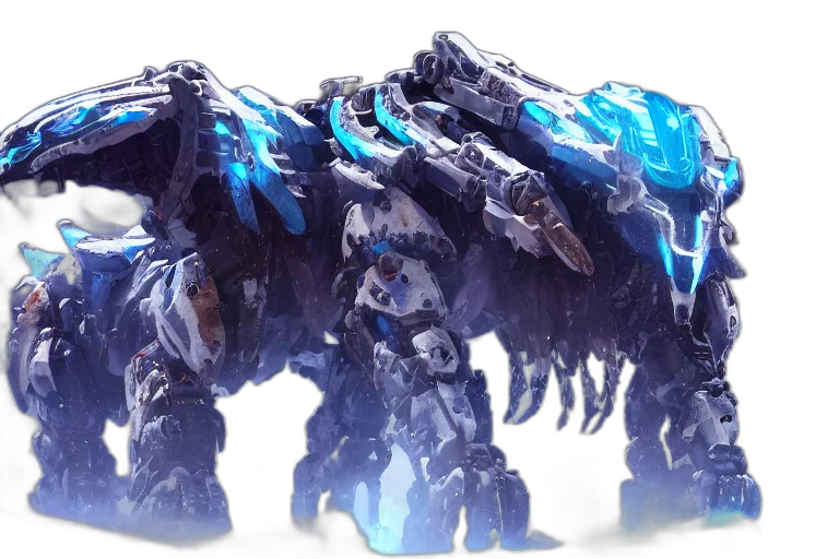 robot, dragon, creature, animal transparent PNG cut-out