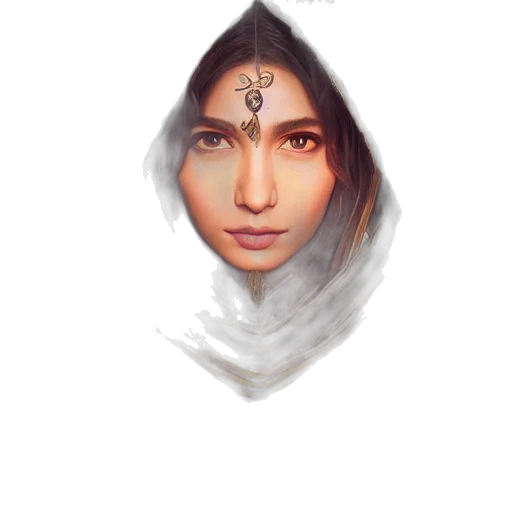 face, mask, crown, jewelry transparent PNG cut-out