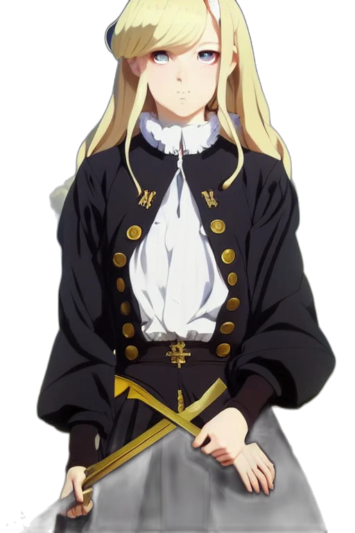 staff, jacket, crown, sword transparent PNG cut-out