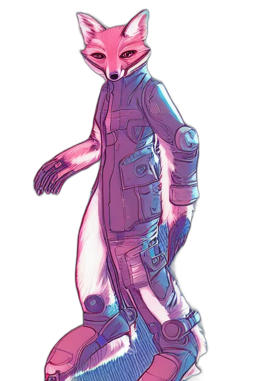jacket, robot, creature, mask transparent PNG cut-out