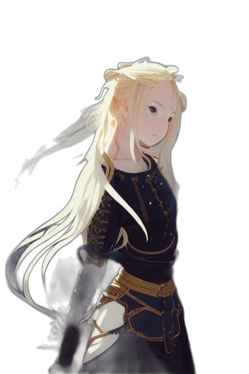 staff, dress, sword, dragon transparent PNG cut-out
