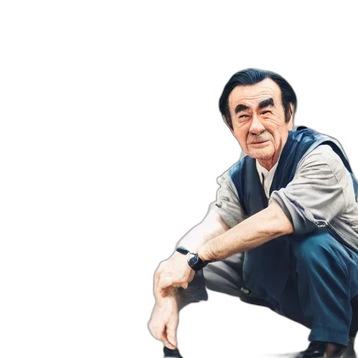 staff, face, jacket, animal, photorealistic, oil painting, concept art, anime transparent PNG cut-out