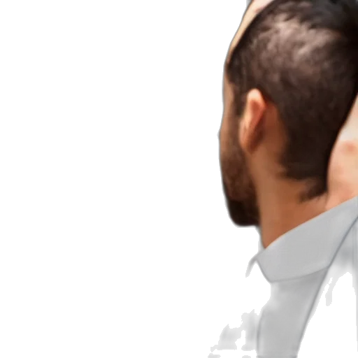hair, face, jacket, mask, photorealistic, concept art, 3d render, cartoon transparent PNG cut-out