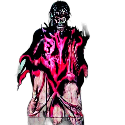 jacket, dress, mask, creature transparent PNG cut-out