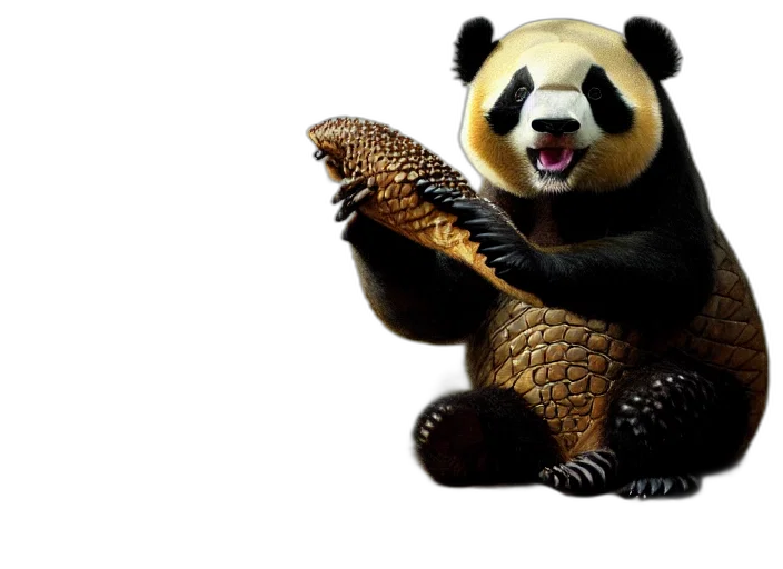 animal, creature, 3d render, photorealistic transparent PNG cut-out