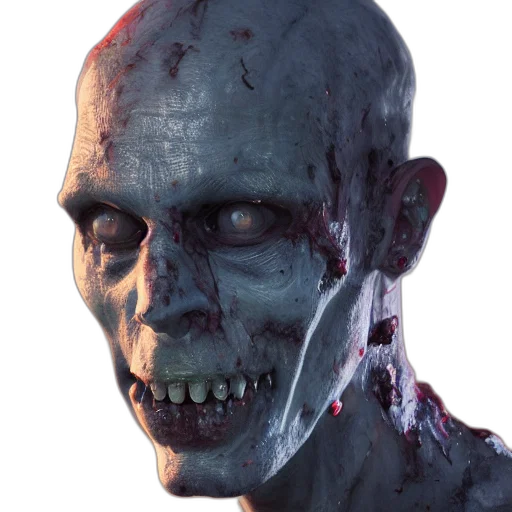 face, mask, creature, staff, concept art, 3d render, photorealistic, fantasy art transparent PNG cut-out