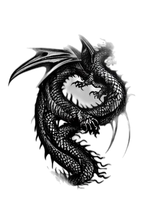 dragon, staff, creature, animal transparent PNG cut-out