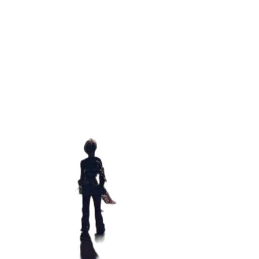 robot, staff, umbrella, creature transparent PNG cut-out