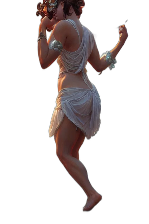 dress, staff, sword, weapon, concept art, fantasy art, 3d render, pixel art transparent PNG cut-out