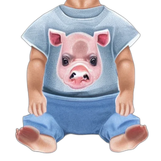 animal, face, dress, photorealistic transparent PNG cut-out