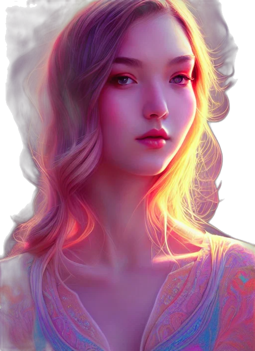 face, dress, crown, dragon transparent PNG cut-out