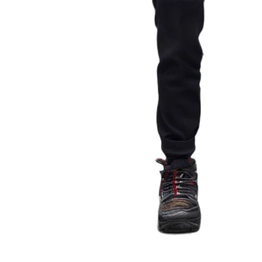 staff, jacket, shoes, face, 3d render, photorealistic, concept art, dark transparent PNG cut-out