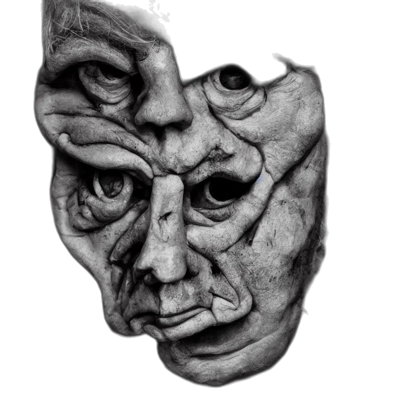 mask, face, creature, crown transparent PNG cut-out