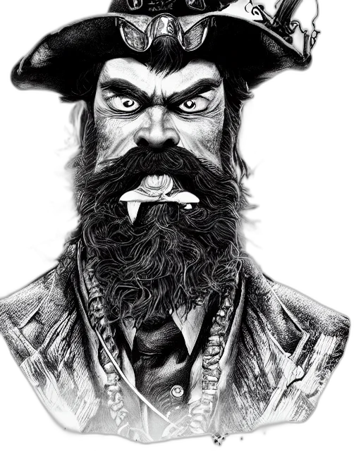 face, comic book art, photorealistic, cartoon, pencil sketch, highly, detailed, ink transparent PNG cut-out