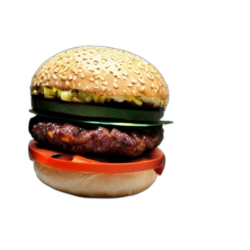 food, animal, 3d render, photorealistic transparent PNG cut-out