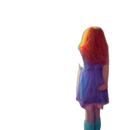 dress, hair, bottle, jacket transparent PNG cut-out