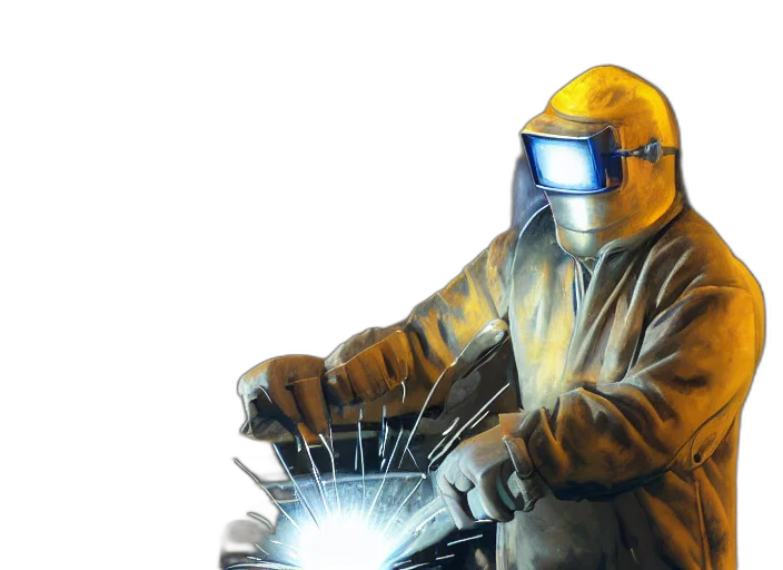 jacket, mask, robot, concept art transparent PNG cut-out
