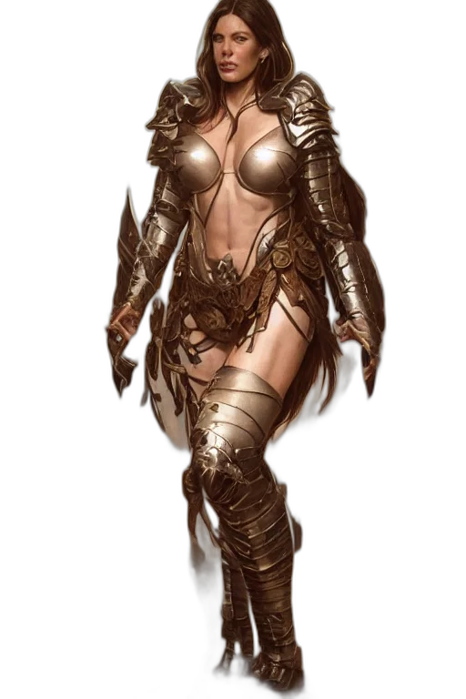 sword, dress, weapon, fantasy art transparent PNG cut-out