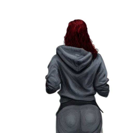 jacket, dress, staff, robot transparent PNG cut-out