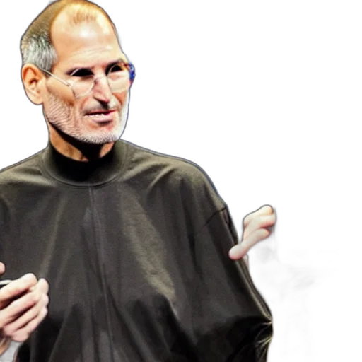 jacket, steve, jobs, samsung transparent PNG cut-out
