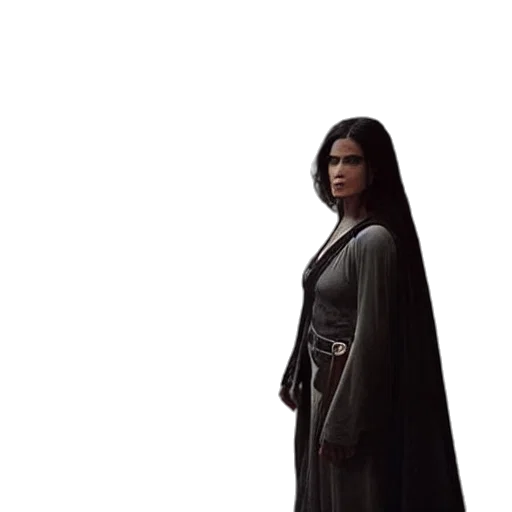 staff, jacket, sword, concept art, 3d render, comic book art, fantasy art, dark transparent PNG cut-out