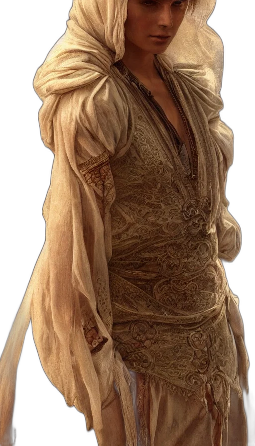staff, jacket, dress, face transparent PNG cut-out