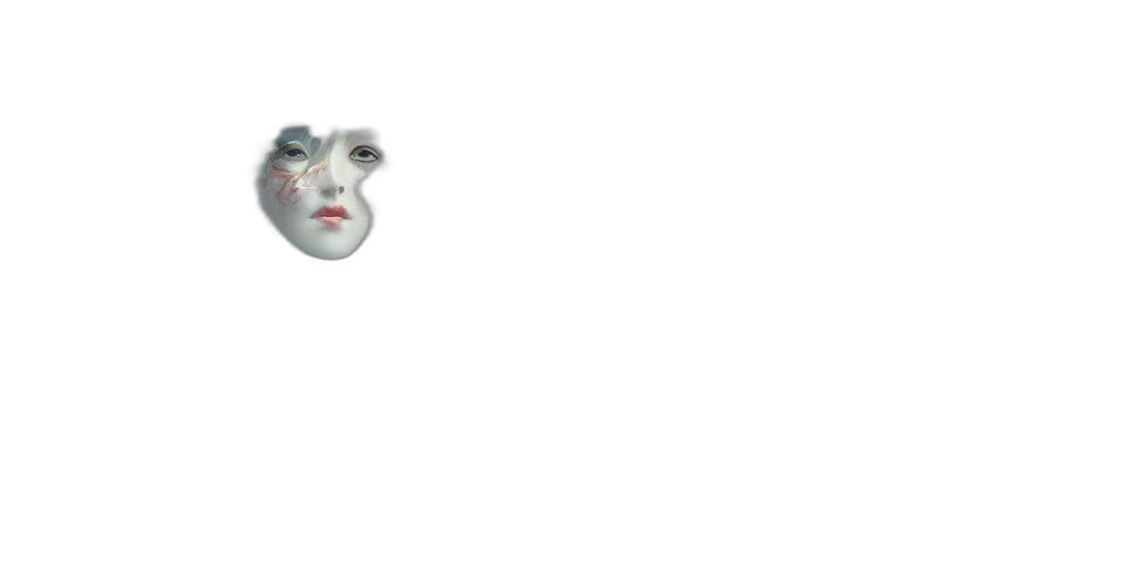 mask, face, robot, creature transparent PNG cut-out