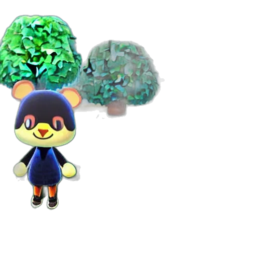 mask, 3d render, concept art, pixel art, cartoon, forest, green, animal transparent PNG cut-out