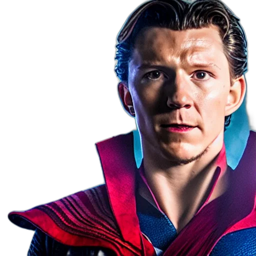 tom, holland, strange, movie transparent PNG cut-out