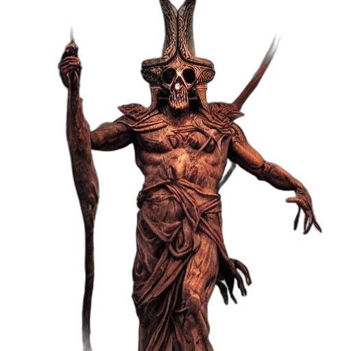 creature, staff, mask, animal transparent PNG cut-out