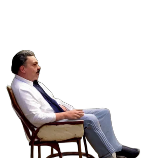 furniture, staff, face, jacket transparent PNG cut-out
