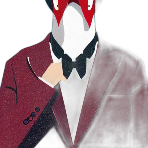 mask, jacket, face, creature transparent PNG cut-out