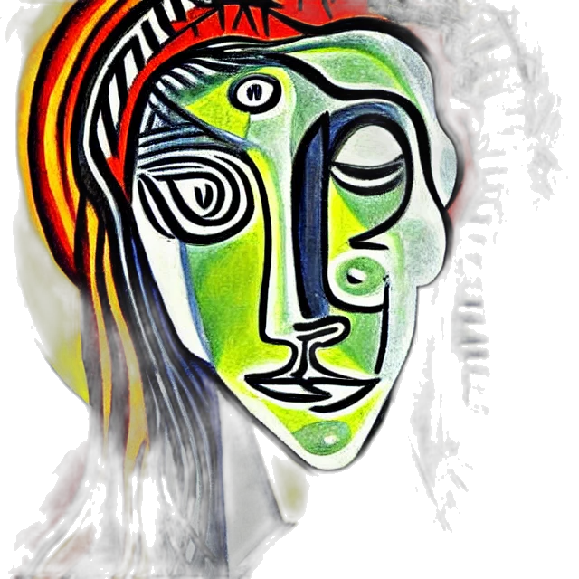 mask, face, crown, hat, photorealistic, watercolor, cartoon, oil painting transparent PNG cut-out