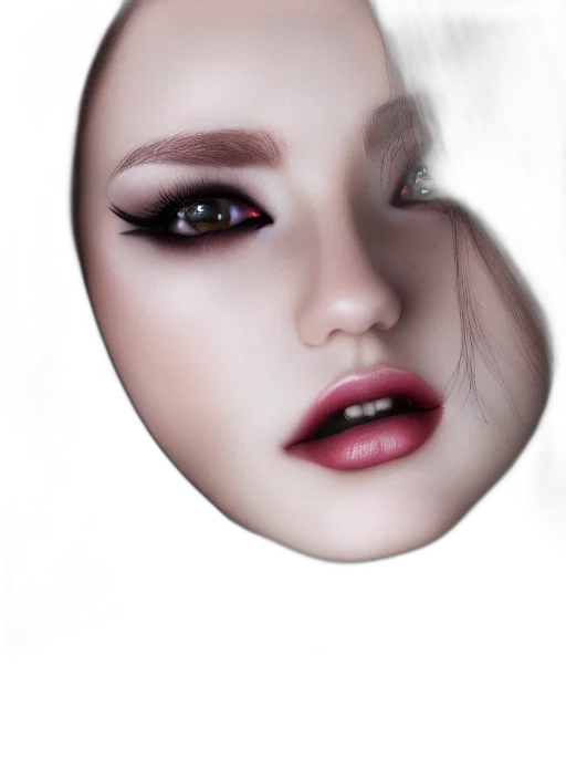 face, mask, jewelry, creature transparent PNG cut-out