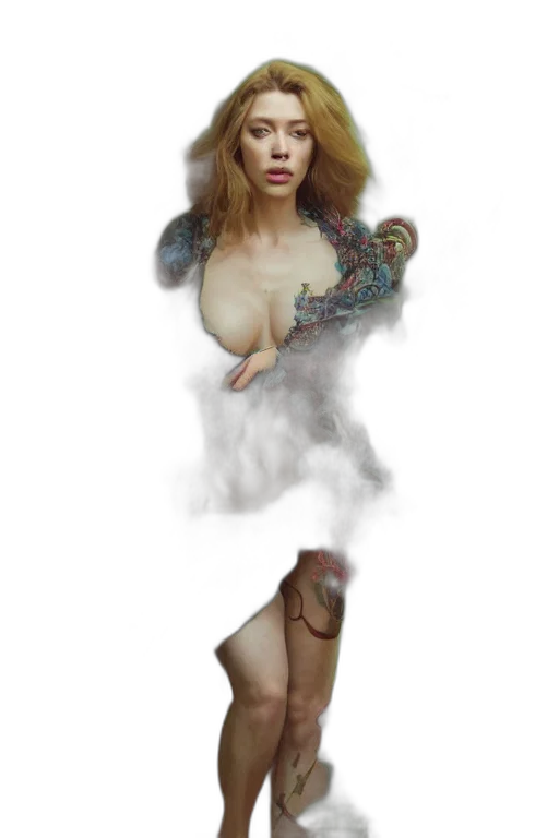 dress, fantasy art, photorealistic, concept art transparent PNG cut-out