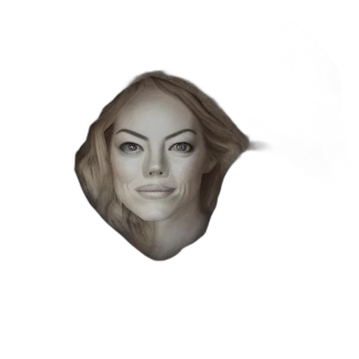 face, mask, crown, jewelry, photorealistic, 3d render, concept art, cartoon transparent PNG cut-out