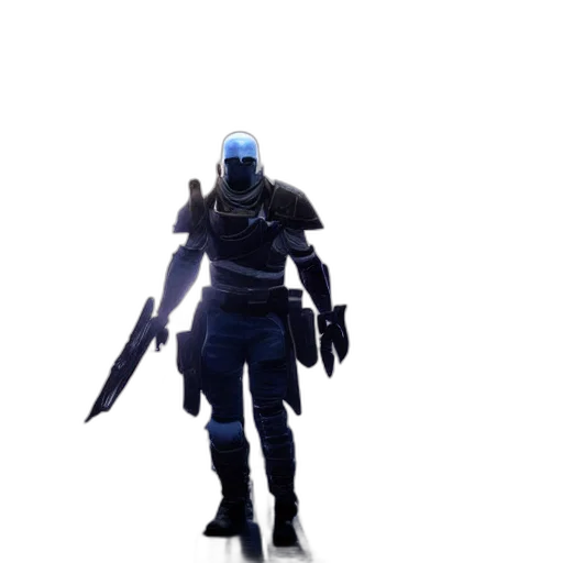 robot, weapon, staff, sword, concept art, 3d render, cyberpunk, pixel art transparent PNG cut-out