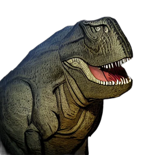 animal, creature, concept art, 3d render, photorealistic, pixel art, old, vintagge transparent PNG cut-out