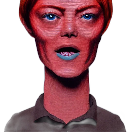 face, mask, robot, creature transparent PNG cut-out