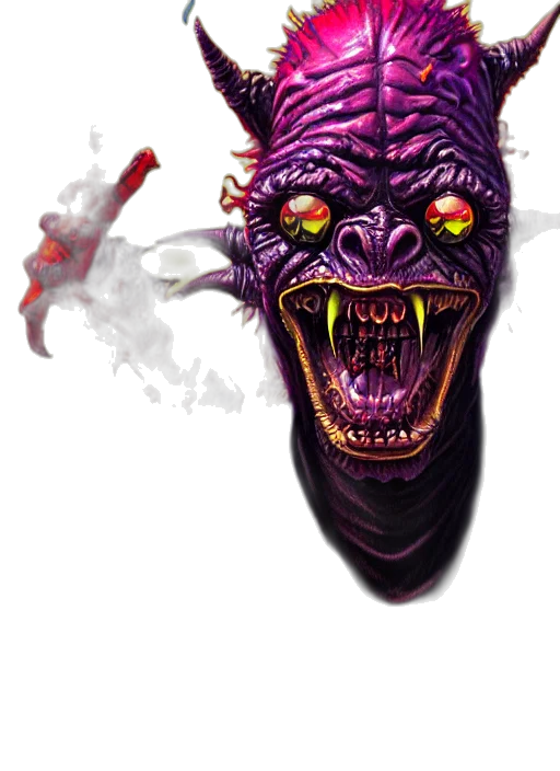 mask, face, creature, staff, concept art, comic book art, fantasy art, pixel art transparent PNG cut-out