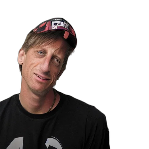 hat, staff, face, animal, photorealistic, tony, hawk, pro transparent PNG cut-out