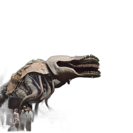 creature, dragon, animal, weapon, 3d render, concept art, photorealistic, wide transparent PNG cut-out