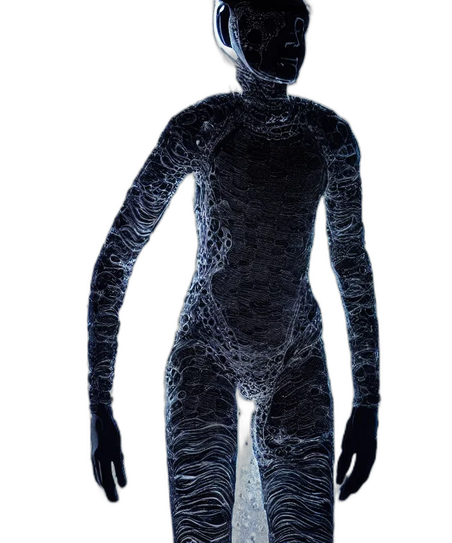 jacket, dress, robot, creature transparent PNG cut-out