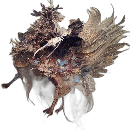 dragon, mask, animal, creature transparent PNG cut-out